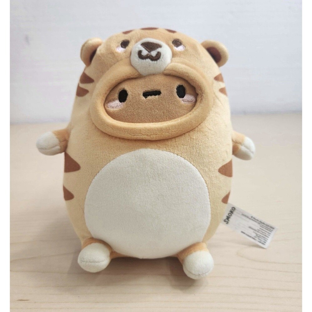 Smoko Tiger Tayto Taito Potato Mini Mochi Plush Toy 6.5” Used